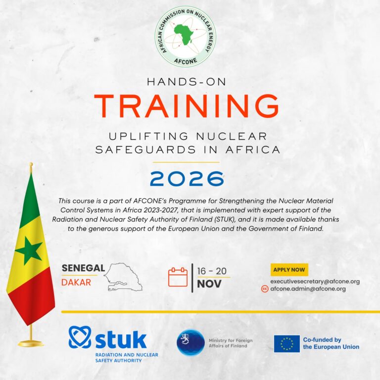 Training – Uplifting Nuclear Safeguards in Africa